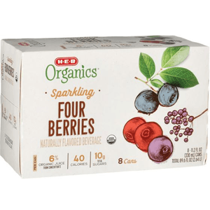 Sparkling Water Four Berries 8 Pack 330ml 1 Pz