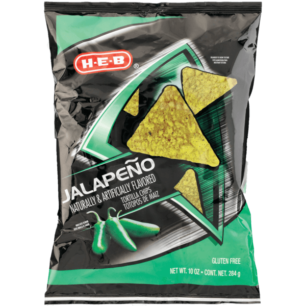 HEB Tortilla Chips Jalapeño 284 g HEB México