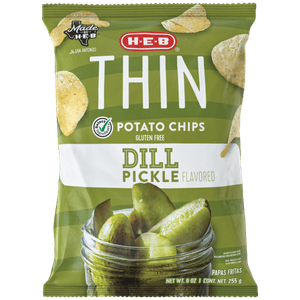 HEB Thin Dill Pickle 255 g