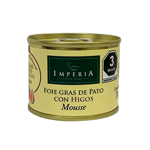 Imperia Mousse de Pato con Higos 70 g