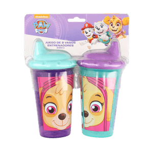 Juego De Vasos Entrenadores Siglo XXI Niña Paw Patrol Con 2 Pz