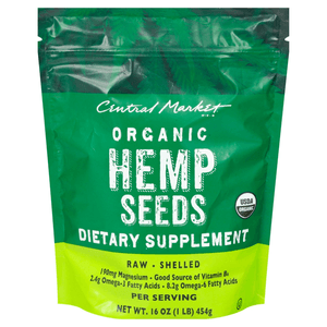 Central Market Semilla Hemp Organica 454 g