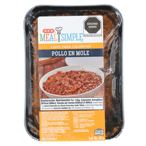 Pollo en Mole Pollo en Trozos con Mole 400 g