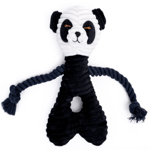 Pumping Corduroy Panda para Mascotas Mr. Wuff Pelota para Perro con Sonido