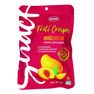 Gourmont Fruti Crispis Mango Durazno 10 g