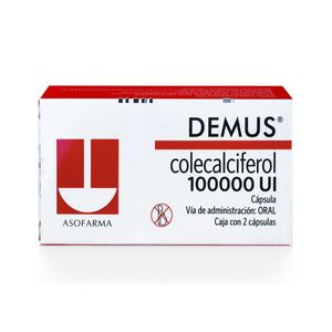 Demus 100000ui Colecalciferol 2 Cap 1 Pz