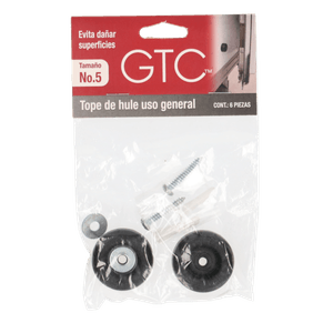 Gtc Tope De Hule Para Puerta No. 5 1 Pz