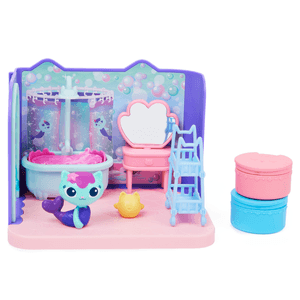 Spin Master Set de Juego Gabby's Dollhouse El Baño de Gatirena 10 pz