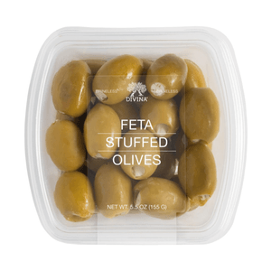 Divina Aceitunas Rellenas de Queso Feta 156 g