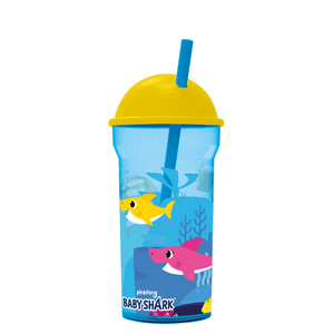 Termo con Popote Baby Shark 1 Pz