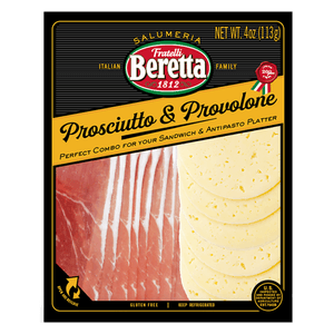 Beretta Prosciutto con Provolone Rebanados 113 g