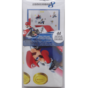 Ninetendo - Mario Kart 8 Peel And Stick Wall Deca 1 Pz Vinil Decorativo Marios Kart 1 Pz