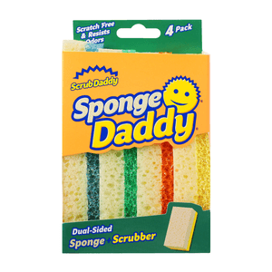 Esponja Scrub Daddy Doble Cara 4 Pz