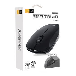 Mouse Inalambrico Negro 101 1 Pz