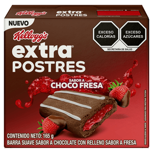 Barra Extra Postre Frutos Rojos 165 g