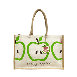 Bolsa de Yute Green Apple Bolsa Reutilizable de Y 1 Pz