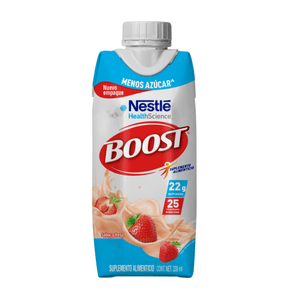 Boost Suplemento Alimenticio Menos Azúcar Fresa 330 ml