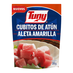 Tuny Cubitos Atun Aleta Amarilla 250 g