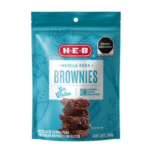 HEB Harina Brownies Gluten Free 350 g