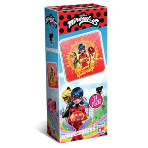 Juegos de Mesa Rompecabezas Ladybug 100 Piezas 1 Pz