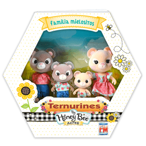 Muñecas Miniaturas Ternurines By Honey Bees Famili 1 Pz