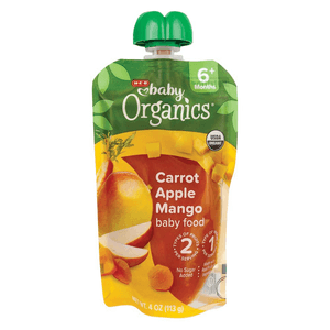 Papilla Organica Zanahoria Manzana Mango 113 Gr