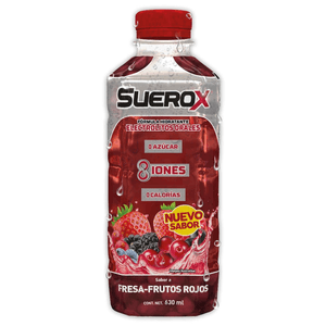 Suerox Bebida 8Iones Fresa Frutos Rojos 630 ml