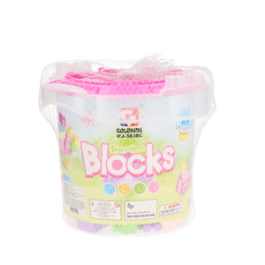 Bote de Bloques Pink 48 pz