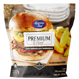 American Beef Hamburguesa Premium 1020 g