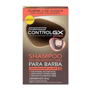 Tinte Shampoo Para Barba Y Bigote 118 Ml