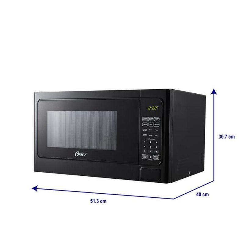 Horno de Microondas Negro 40 Litros