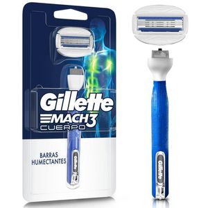 Gillette Mach3 Cuerpo Rastrillo para afeitado, hombre 1 pz