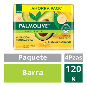 Jabon Mpack Naturals Plátano Y Aguacate 4 Pz Jabon Multipack Naturals Plátano Y Aguacate 4 Pz