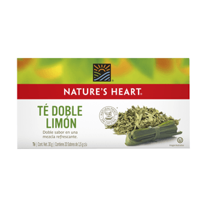 Natures Heart Te Doble Limon 30 g