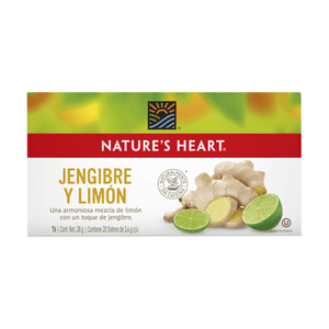 Natures Heart Te Jengibre Y Limon 30 g