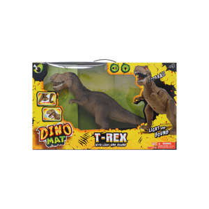 Figura Dinosaurio con Luz Y Sonido 1 Pz