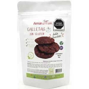 Galletas Gluten Free Doble Chocolate de 90 Gr