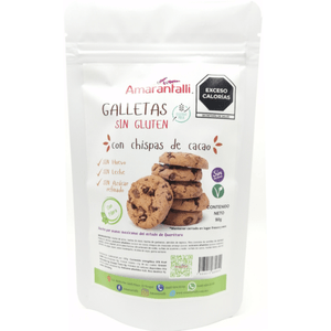 Galletas Gluten Free Chispas de Cacao 90 Gr