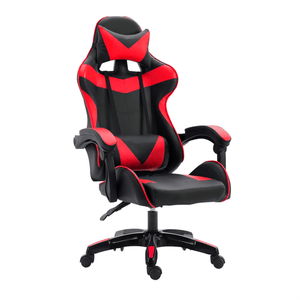 Titano Silla Gamer PVC Negro y Rojo 1 pz