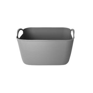 Cesta Organizadora de Plastico Gris Chica 25 X 17 1 Pz