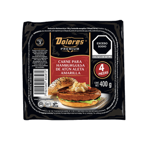 Dolores Hamburguesa de Atun 4 Pack 400 g