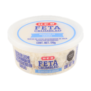 HEB Queso Feta Reducido en Grasas HEB 170 g