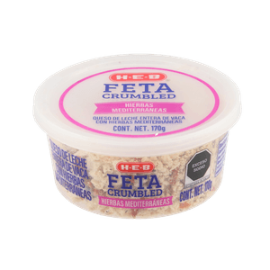 HEB Queso Feta Hierbas Mediterraneas 170 g