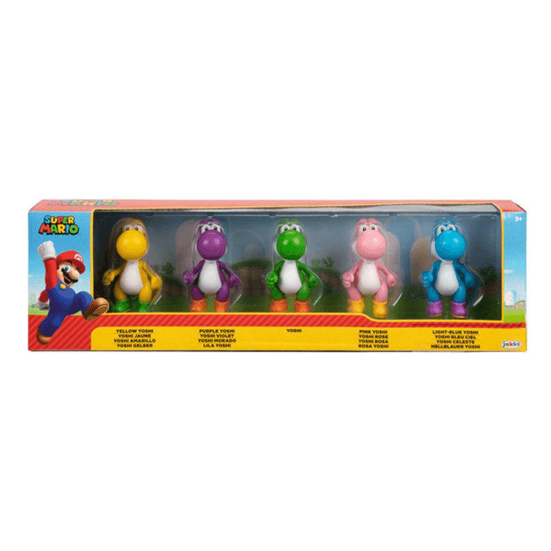 Figuras de 4 pulgadas Super mario 3 pack