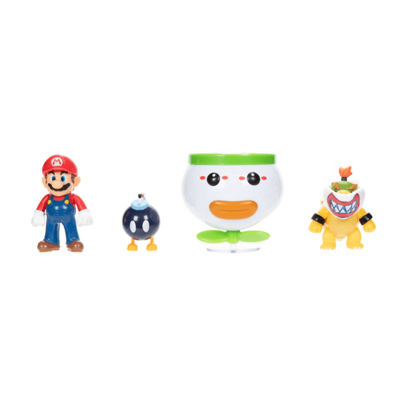 Super Mario Juego de Figuras 2.5 Pulgadas Mario H E B M xico