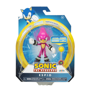 Figura Coleccionable Sonic de 4 Pulgadas con Acce 1 Pz