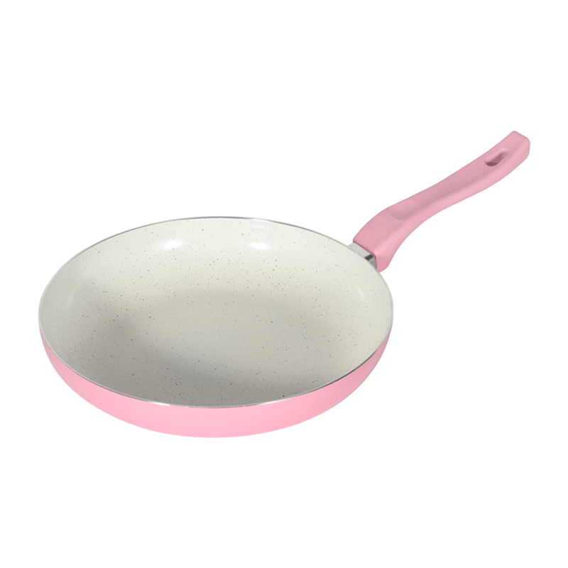 Sartén Pancake Inducción Aluminio Prensado RENBERG Jazzy 24 cm - Rosa