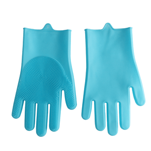 Guantes Para Lavado Utensilios Azul 27.5cm 1 Pz