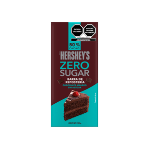 Hershey'S Barra Reposteria Zero Sugar 100 g