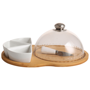 Set Servicio Base Bamboo 3 Recipientes Porcelana, 1 Pz